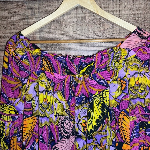 Anthropologie × Alexandra Farmer Puff-Sleeved Blouse size XS - Picture 7 of 13